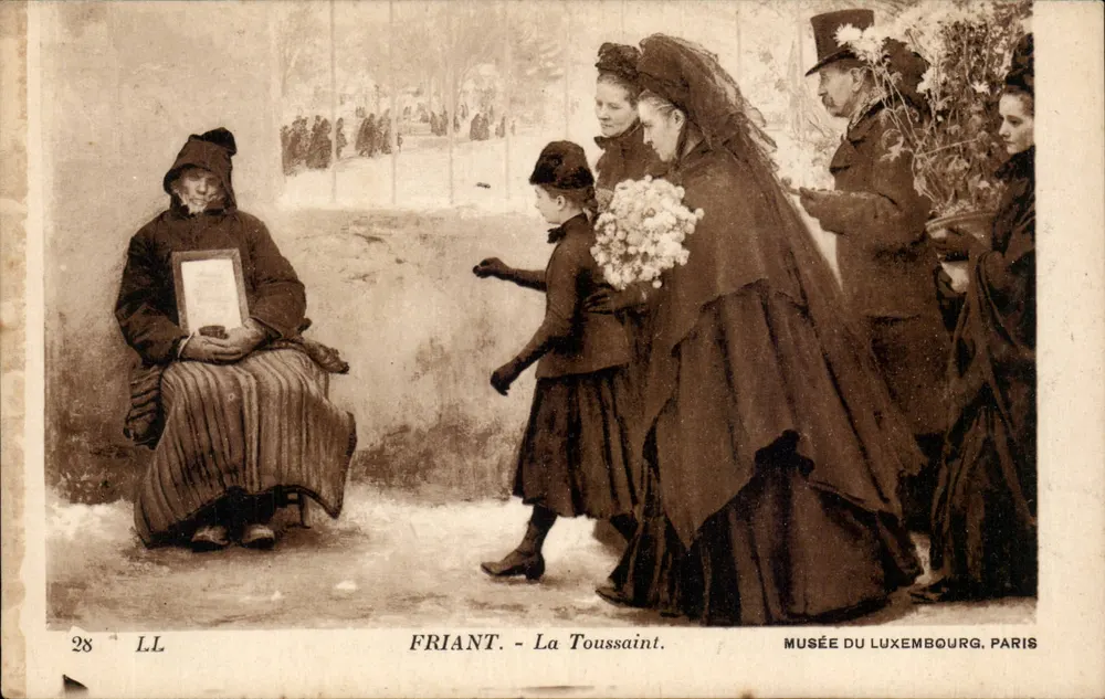Allerheiligen — Museum Luxembourg, Paris — FRIANT - Vorderseite