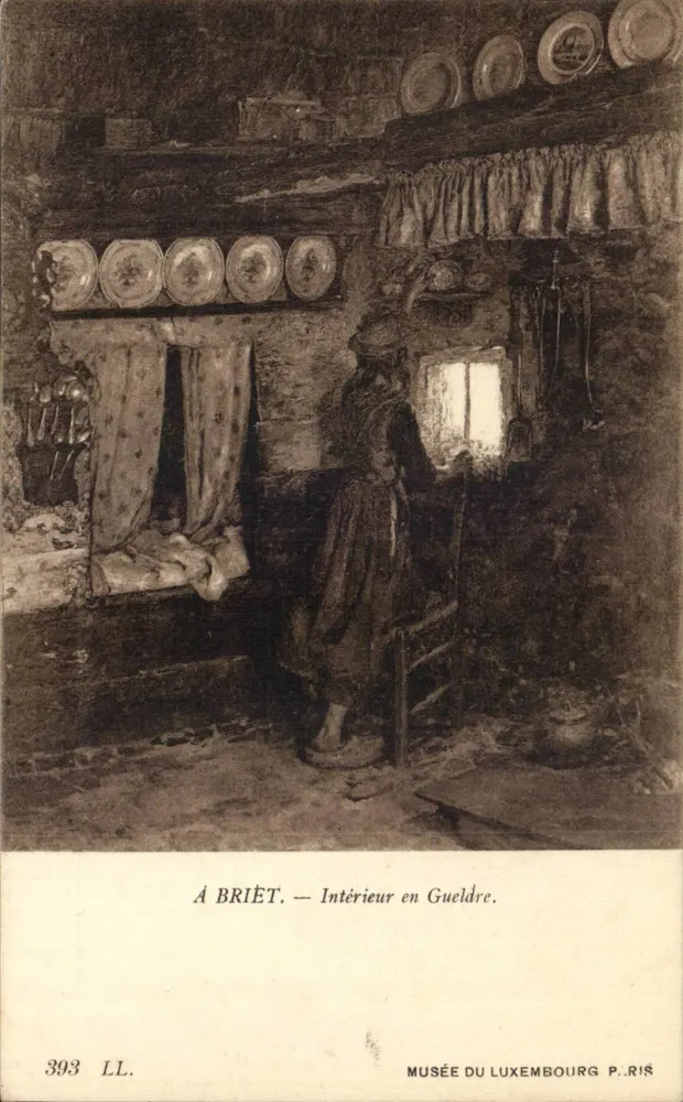 Bei BRIÈT — Innenraum in Gueldre — Musée du Luxembourg, Paris - Vorderseite