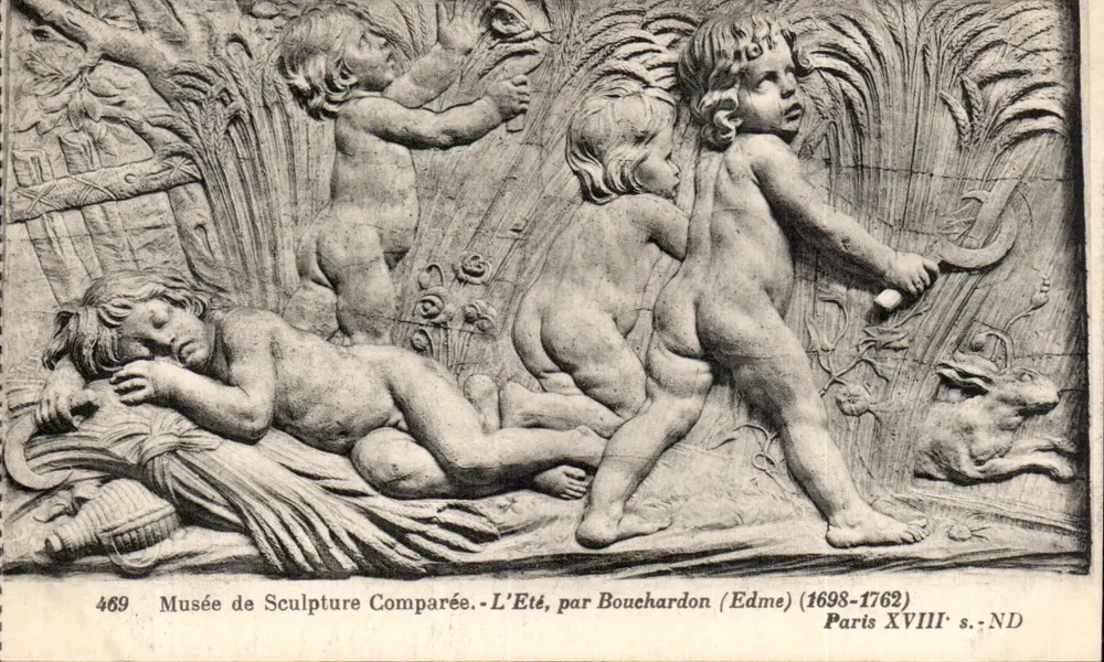 Museum der vergleichenden Skulptur — Sommer, von Bouchardon (Edme) — Paris 18. Jahrhundert - ND - Vorderseite