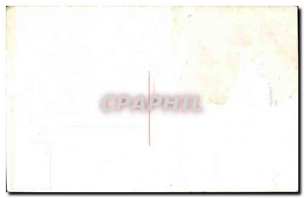 Cena de jardim — três personagens — editor desconhecido, número de série ilegível - Verso