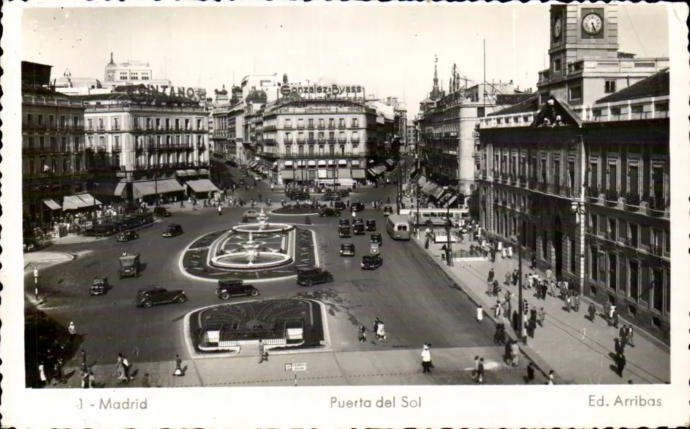 Madrid — Puerta del Sol — Ed. Arribas - Frente