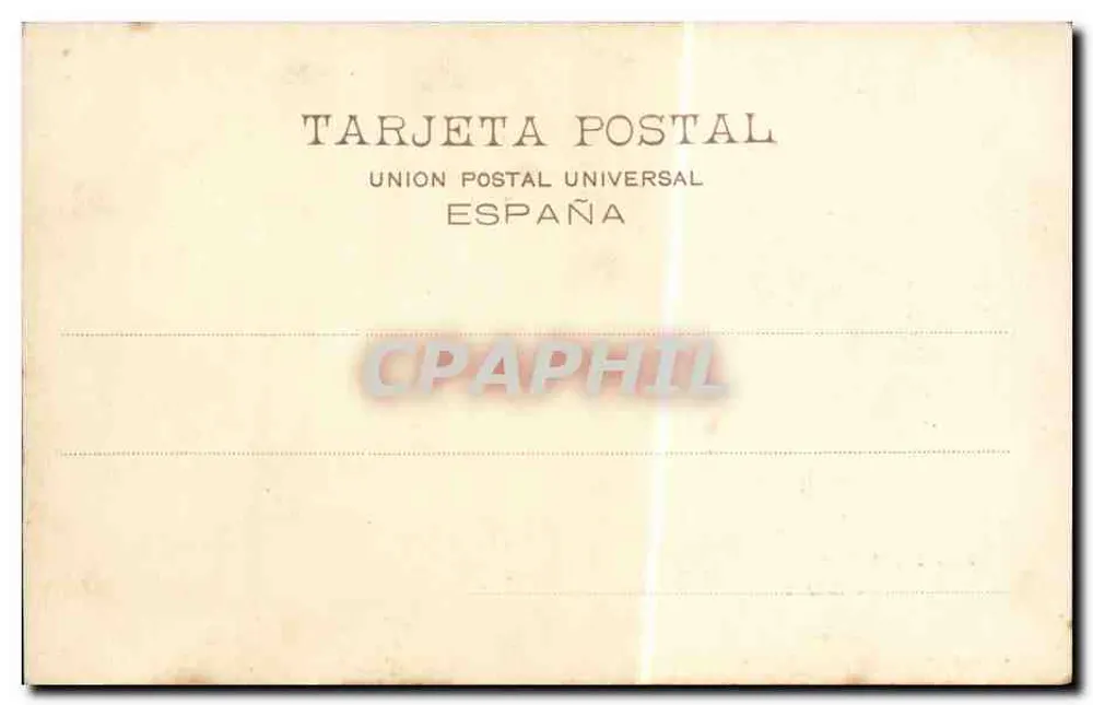 San Sebastián - Pasajes — Hauser y Menet, Madrid, n° 48 - Verso