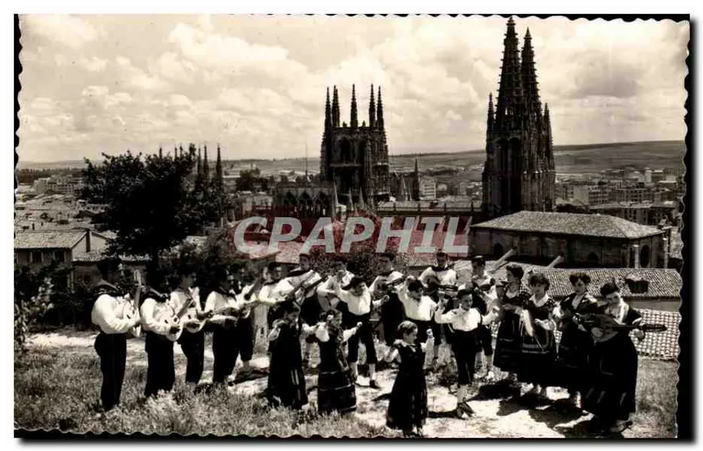 Burgos — Regionale Kinder-Tanz — Editions Zaragoza - Vorderseite