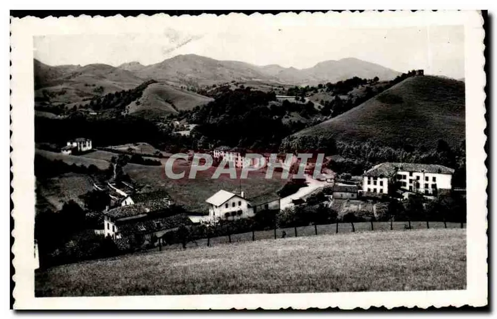 Ländlicher Berglandschaft — Ansicht von Dörfern — Verleger Dancharinea - Vorderseite