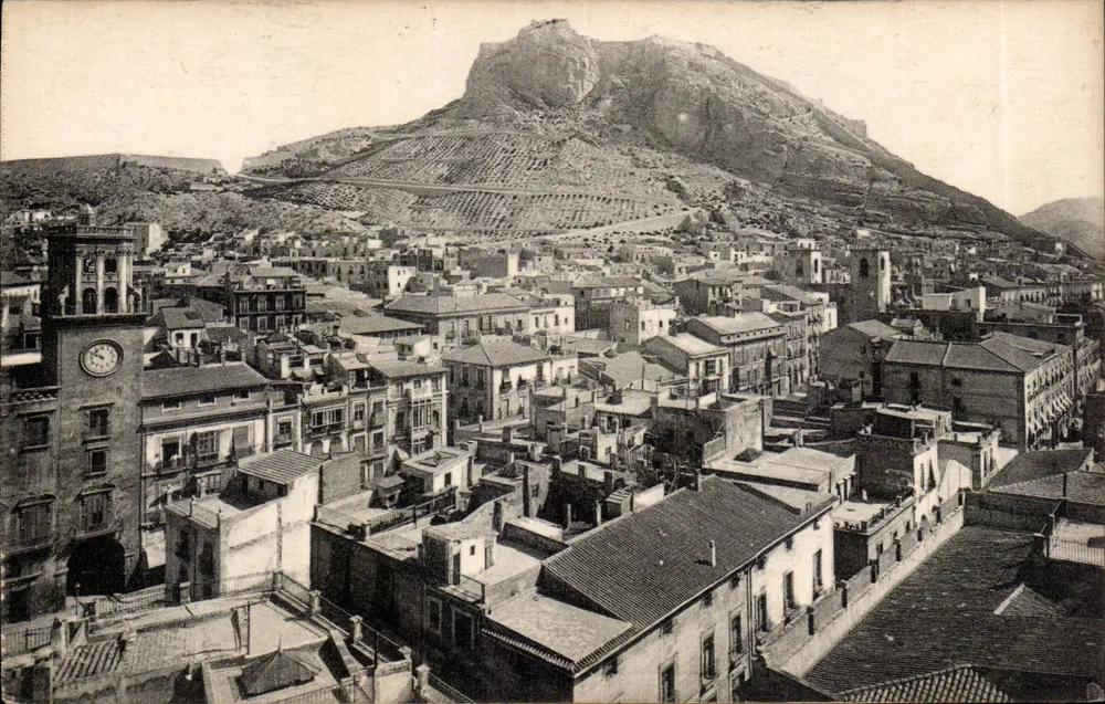 Alicante — Castillo de Santa Bárbara — L. Roigin, fot. Barcelona - Vorderseite