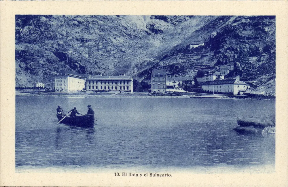 El Ibón und das Kurhaus — Serie 10 — Verlag nicht sichtbar - Vorderseite