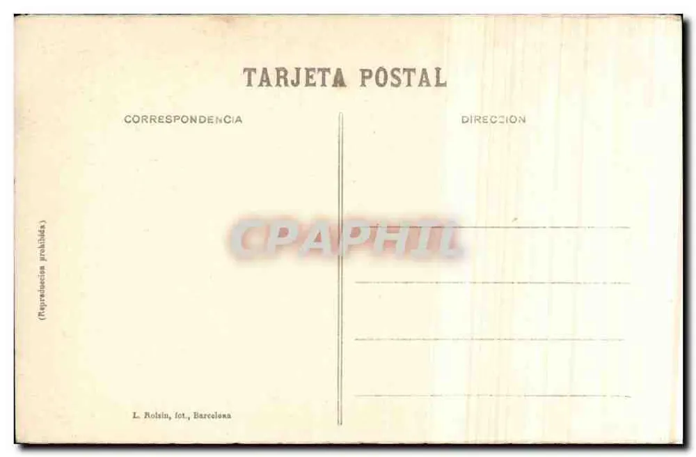 Torre da Igreja de Miguelete em Valência — vista urbana — L. Rolsin, fot., Barcelona, n°5 - Verso