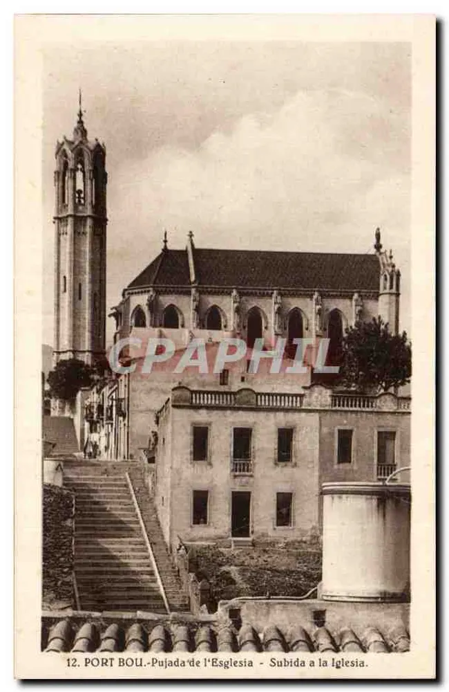 Port Bou - Pujada de l'Església - Subida a la Iglesia - Vorderseite