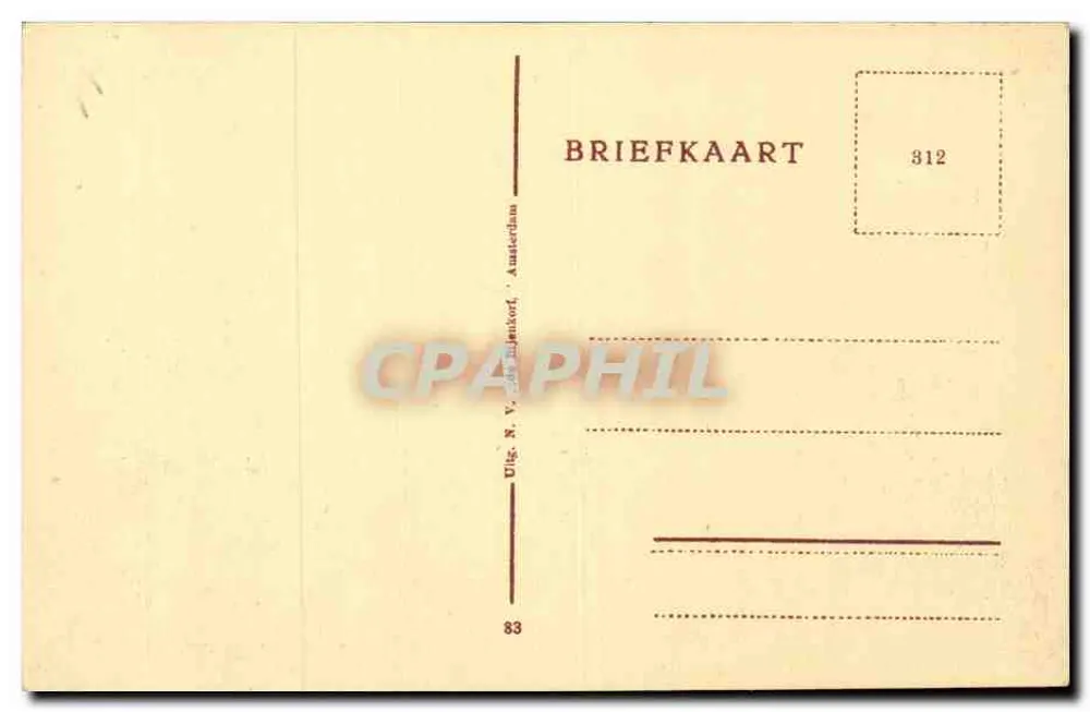 St. Nikolaus Kirche — Amsterdam — Ulige N.V. Amsterdam - Rückseite
