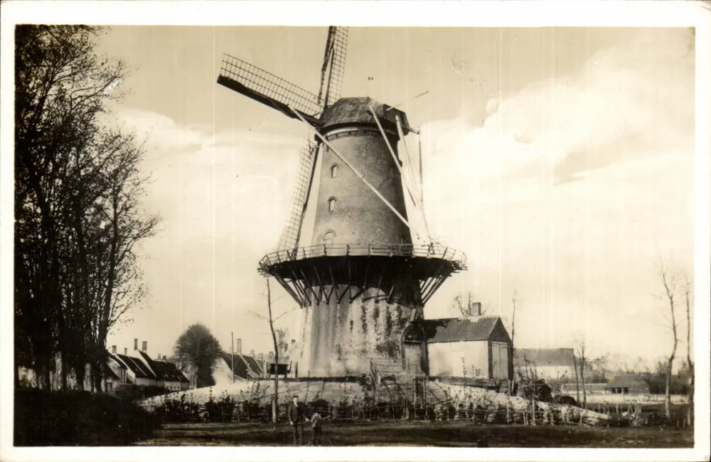 Holländischer Windmühle — Serie 150/9 — Verlag Amber-Postcard Production - Vorderseite