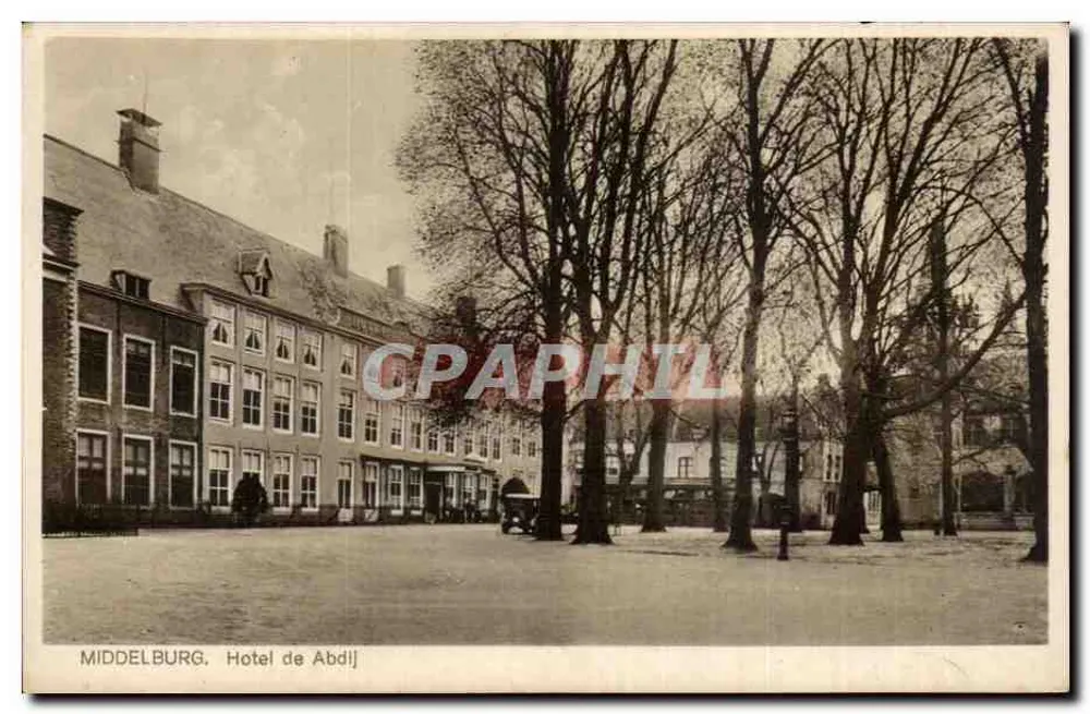 Middelburg. Hotel de Abdij — Verlag T. V. Uitgeverij 'Rombrant' — Nr. 27 - Vorderseite
