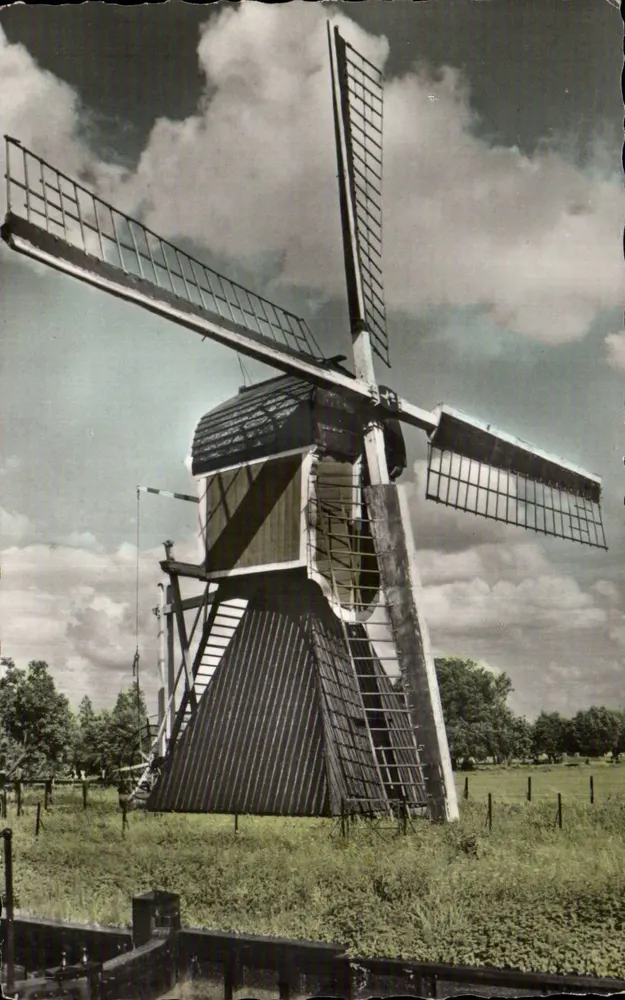 Holländischer Windmühle — Keukenhof, Lisse — Verlag R.A. Amsterdam, n° 14 - Vorderseite