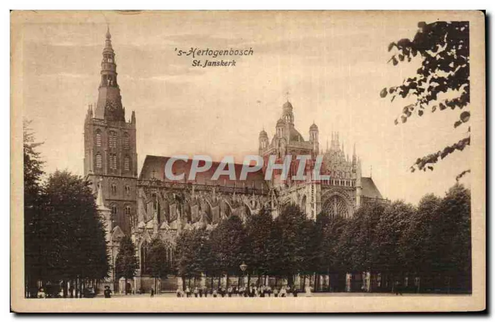 ’s-Hertogenbosch — St. Janskerk — Verlag Weenenk & Snel, Nr. 20 33710 - Vorderseite