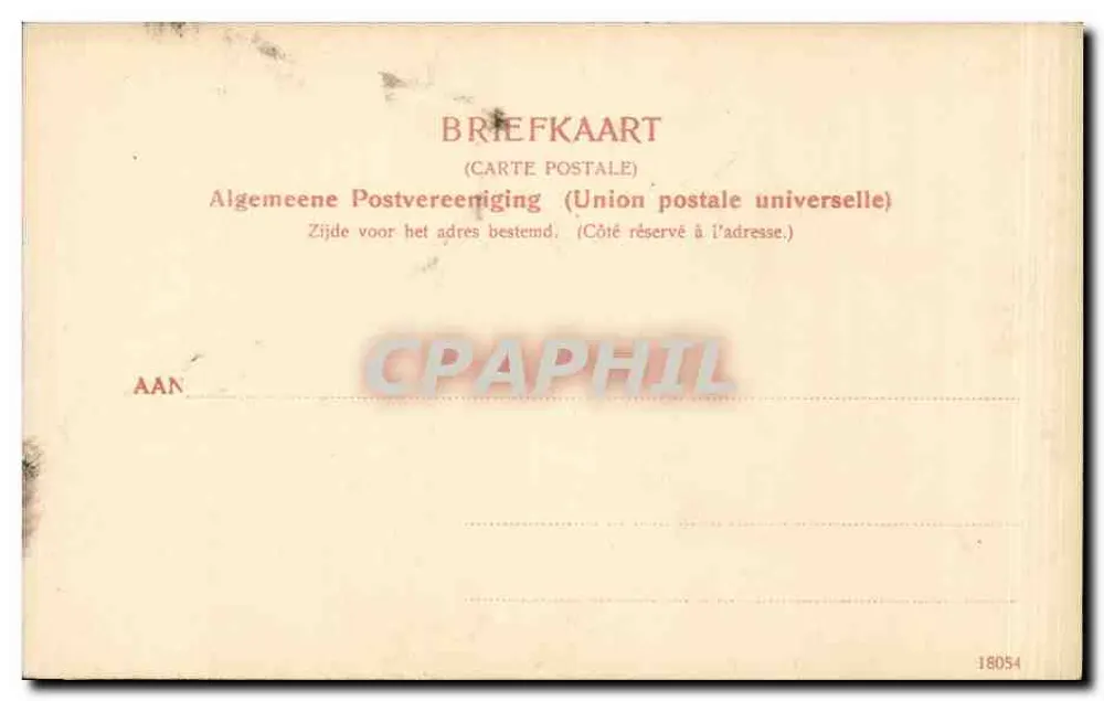 Hyacinthenvelden — campos de jacintos — Dr. Trenkler Co., Leipzig, n° 18248 - Verso