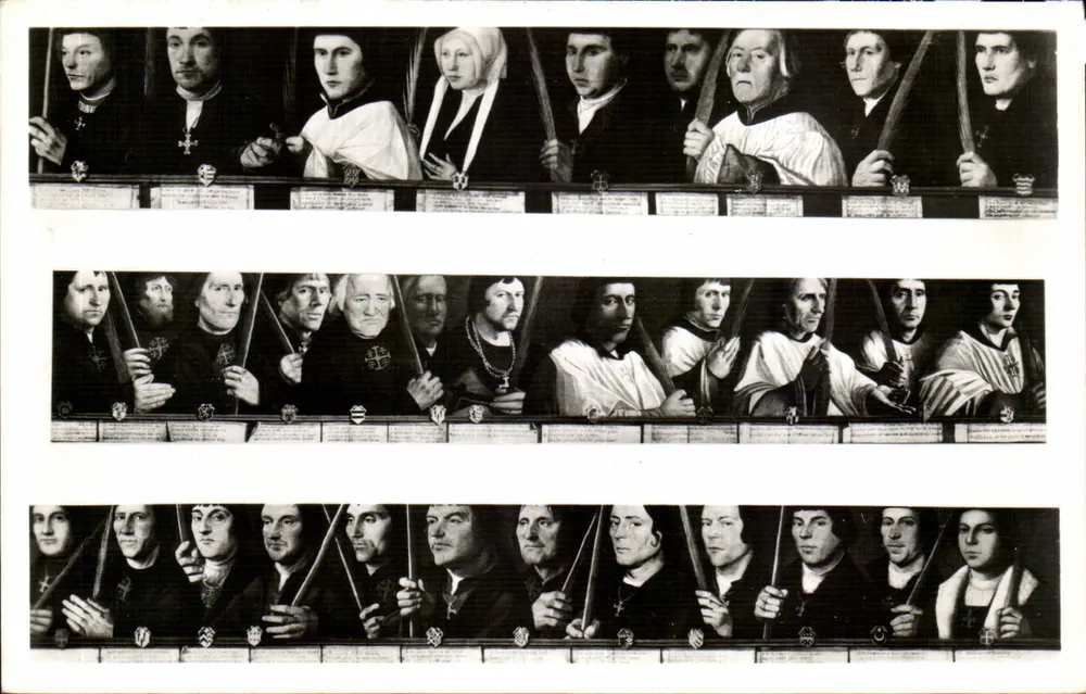 Porträts von Mitgliedern des Johanniterordens in Utrecht — Ausstellung im Centraal Museum Utrecht 1955 — Verlag Jan van Scorel - Vorderseite