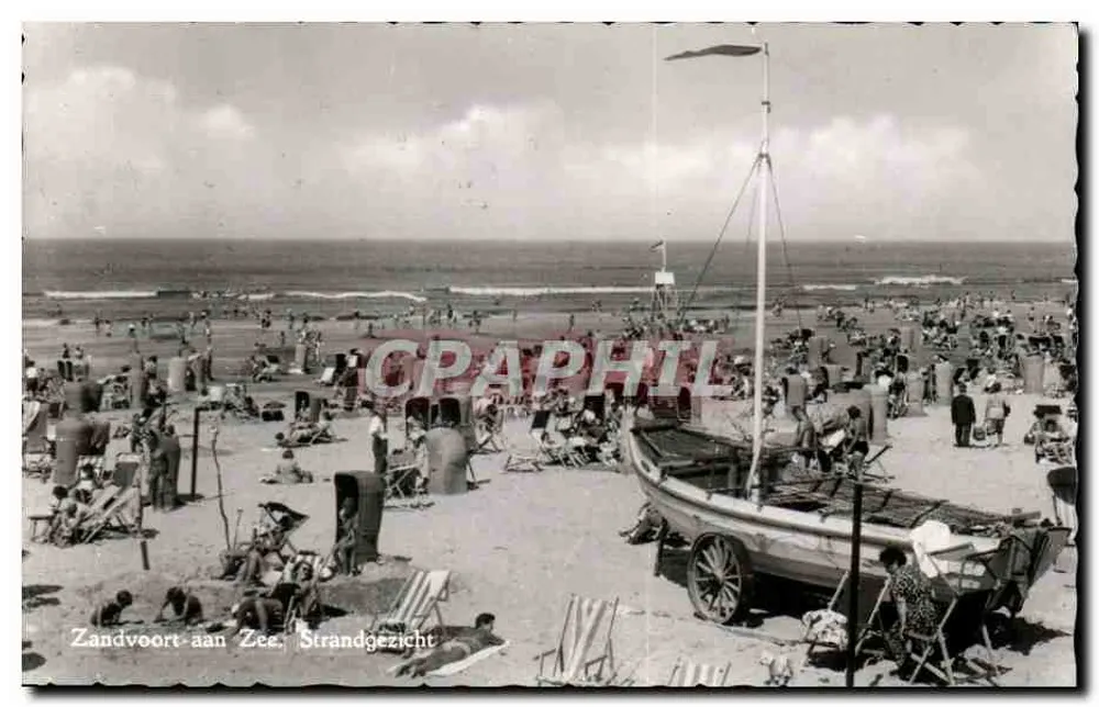 Zandvoort aan Zee — Strandblick — J. Ros, Amsterdam - Vorderseite