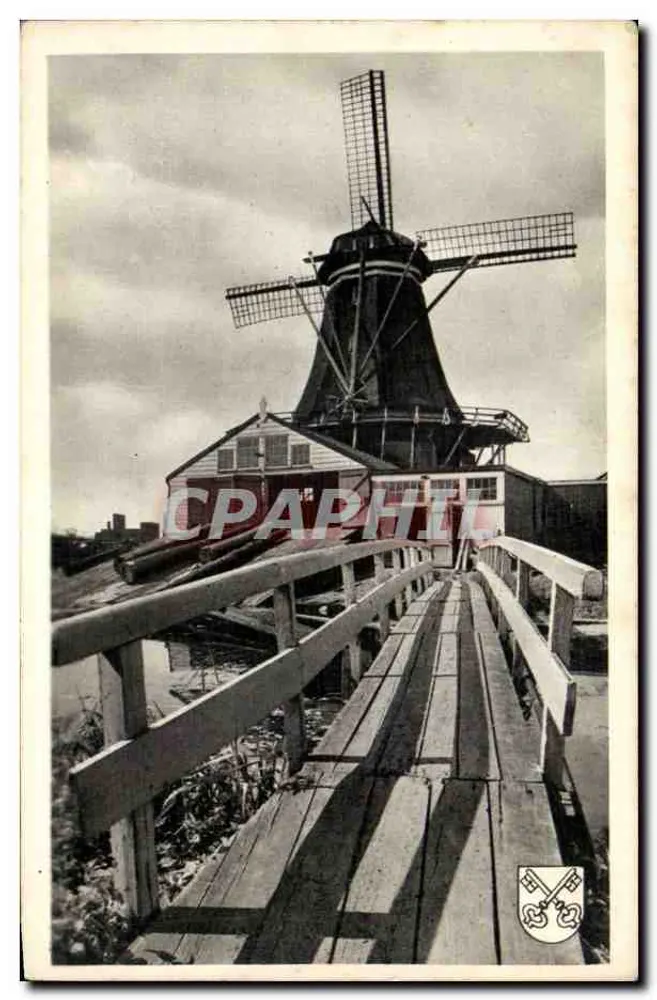 Leiden - Holzsägewerk 'De Herder' — Originalfoto von Jaap Doeser, Laren (Gooi) - Vorderseite