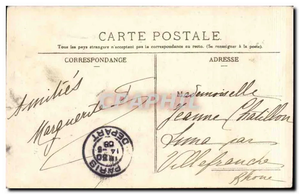 Die Getreidefelder (Hollande) — Salon 1906 — Alcalá Galiano - Rückseite