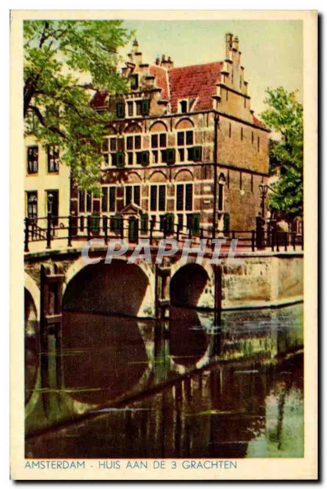 Amsterdam - Haus an den drei Kanälen — Verlag nicht sichtbar - Vorderseite