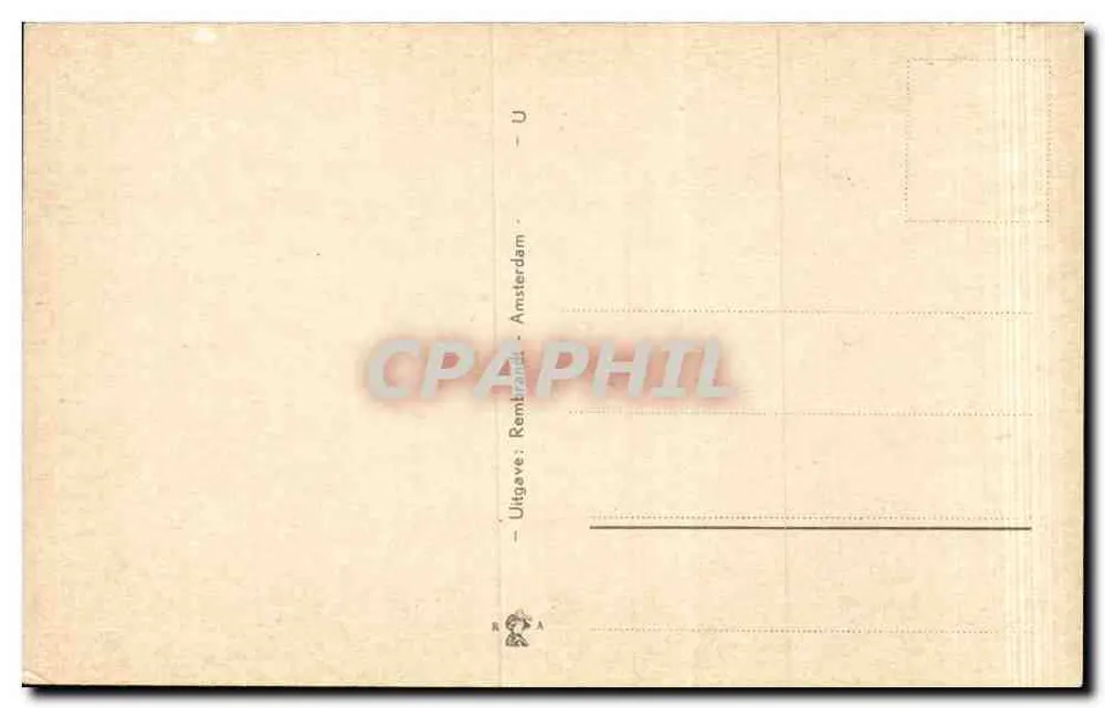 रेमब्रांड्ट - आम्स्टरडैम — पैनोरमिक दृश्य — प्रकाशक रेमब्रांड्ट, आम्स्टरडैम - पीछे