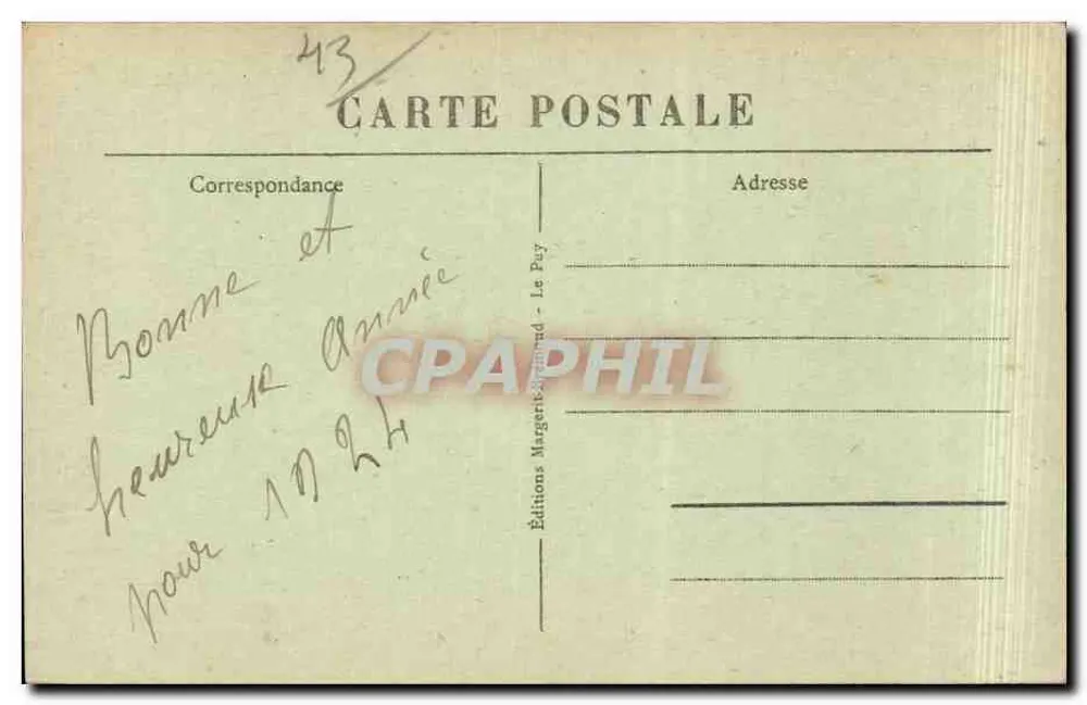 O Castelo de La Rochelambert (próximo a Saint-Paulien) — Escada de 55 degraus e porta de entrada — Margerit Brémond - Verso