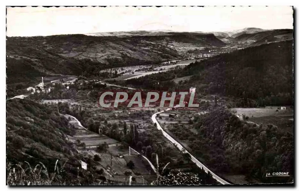 Die Storch — Panorama von Blesle — Éditions La Cigogne - Vorderseite