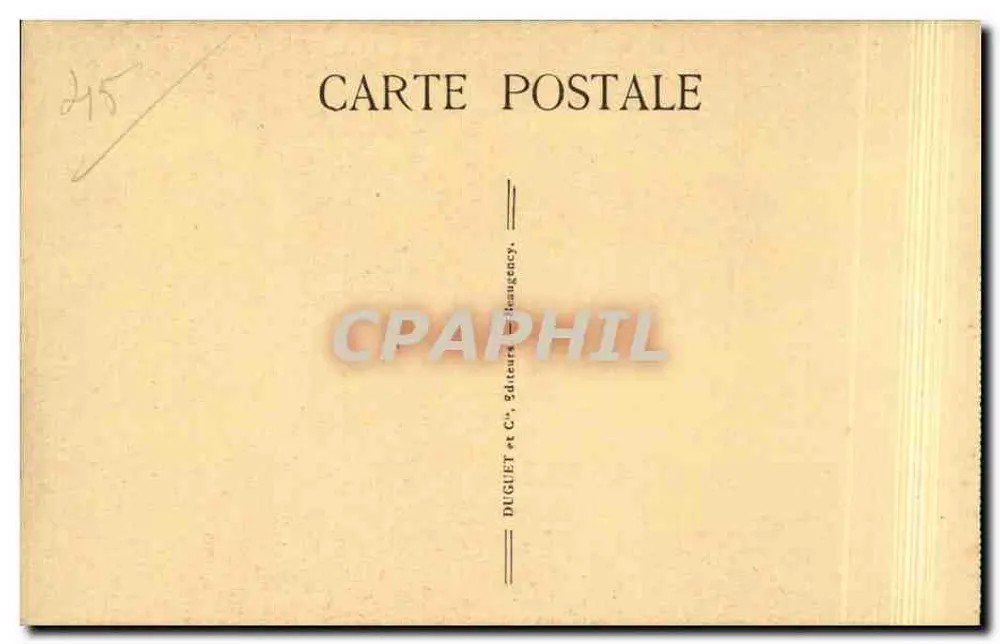 Beaunecey — O Ponte e o Vale da Loire — Duguet e C°, editores. - Verso