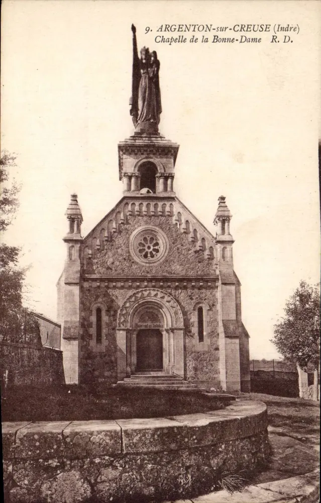 Argenton-sur-Creuse (Indre) — Kapelle der Guten Frau — R.D. Nr. 9 - Vorderseite