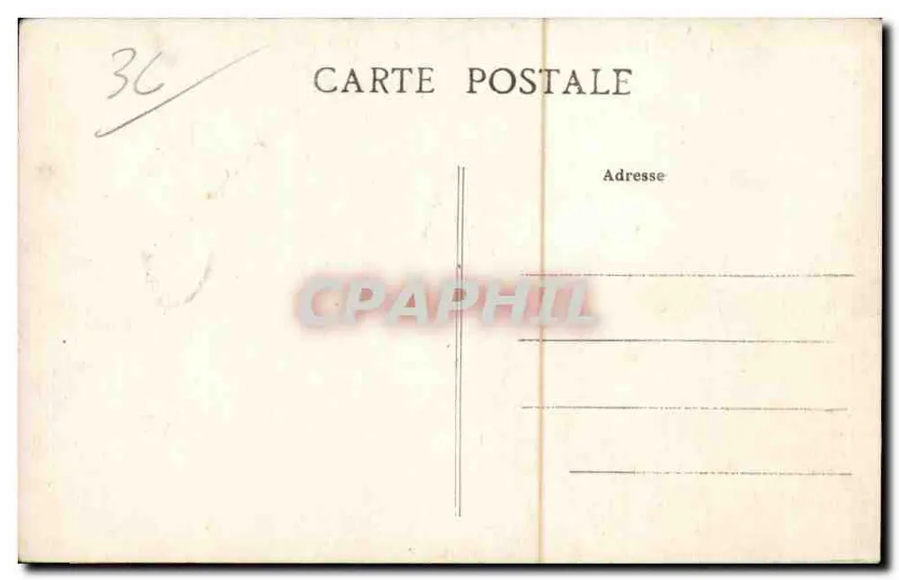 Argenton (Indre) — Ein Stück der linken Uferseite — n°21 - Rückseite
