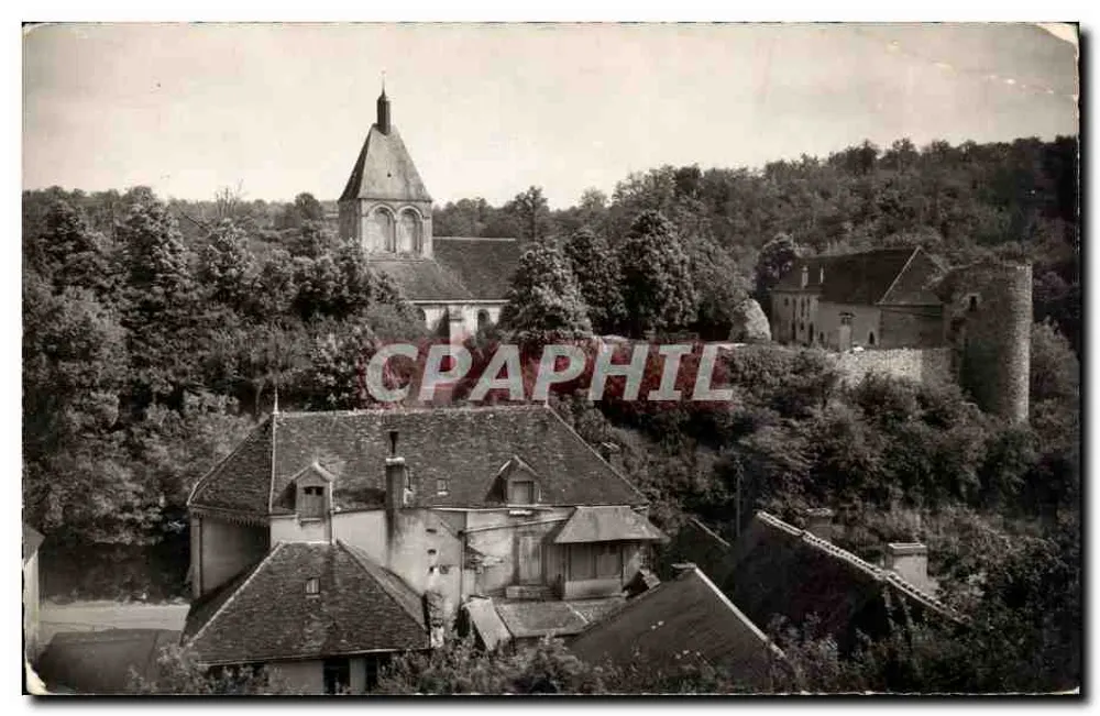 Ansicht von Gargilesse-d'Argenton — Verlag Gargilesse - Das Hotel G. Sand, n°36 - Vorderseite