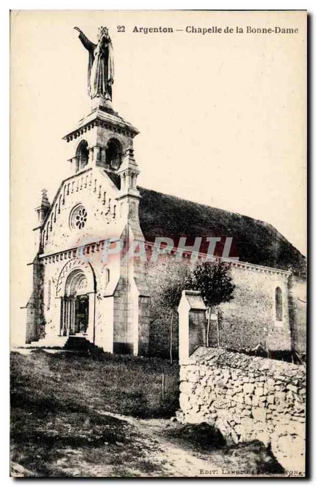 Argenton — Kapelle der Guten Frau — Edit. Lanspoult - Vorderseite