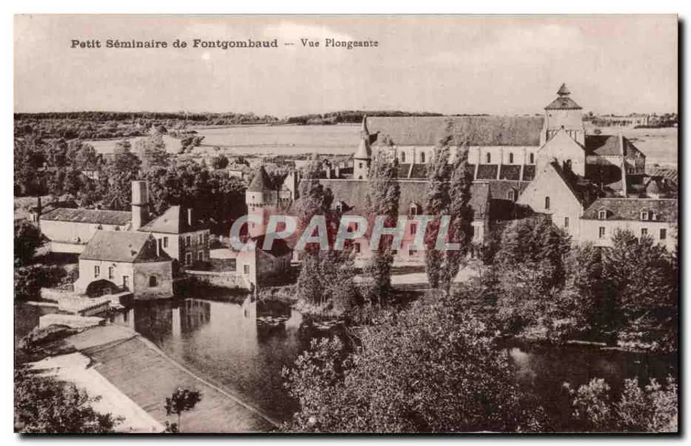 Petit Séminaire de Fontgombaud — Vogelperspektive - Vorderseite