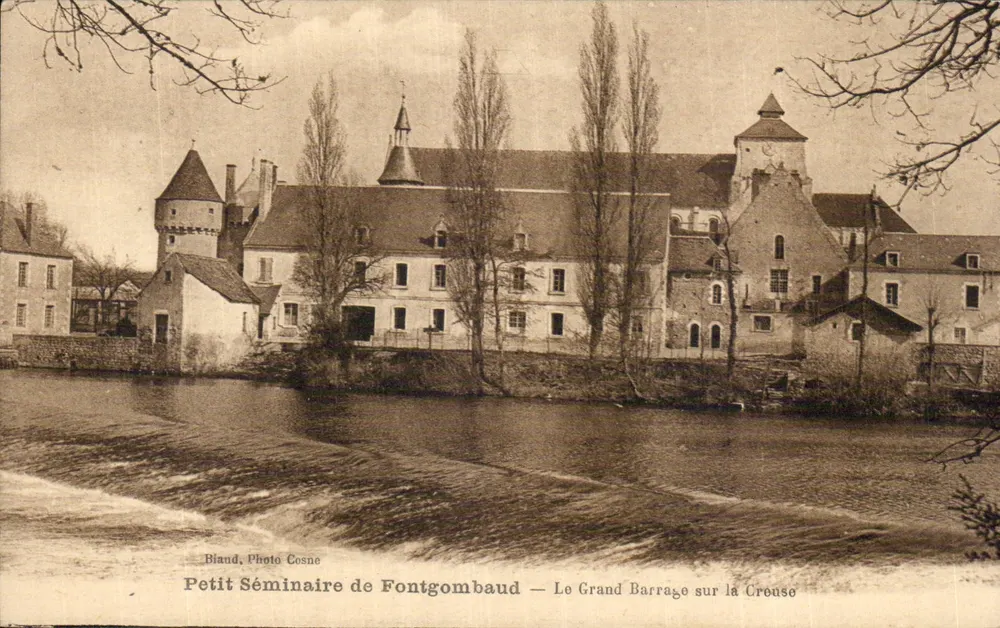 Petit Séminaire de Fontgombaud — Der Große Staudamm auf der Creuse - Vorderseite