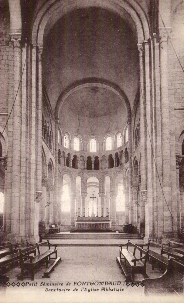 Heiligtum der Abteikirche FONTGOMBAUD — Kleines Seminar - Vorderseite