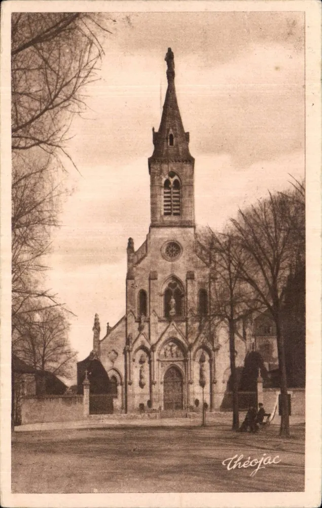 Basílica do Sagrado Coração — Issoudun (Indre) — Edição J. Théojac - Frente