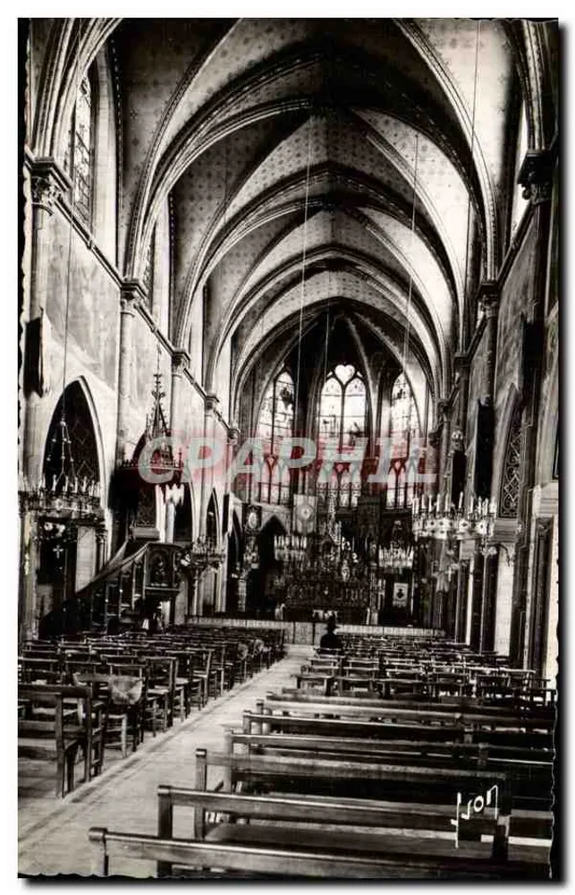 Basilika des Heiligen Herzens — Die Große Kirchenschiff — Les Éditions d'Art Martel - Vorderseite