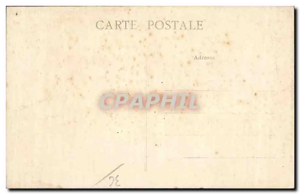 Issoudun (Indre) — Notre-Dame im Park des Heiligen Herzens — Edition P. Aubriere - Rückseite