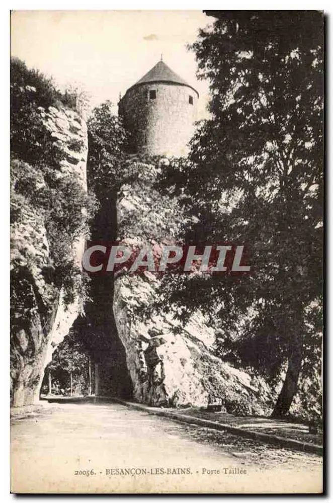 Besançon-les-Bains — Porta Taillée — Cartes 'La Cigogne', Strasbourg - Frente