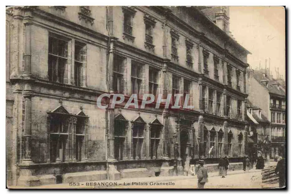 Besançon — Pałac Granvelle — n° 553 - Awers