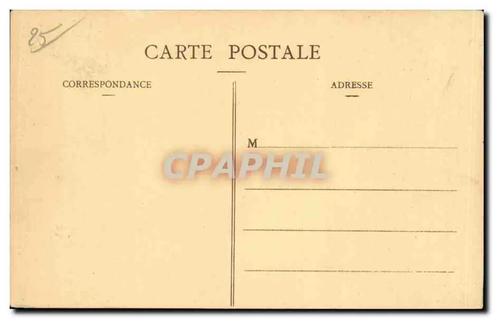 BESANÇON-les-BAINS — Annexen der Fakultäten (Ehemaliges Erzbistum) — Künstlerkollektion Ch. Leroux, n° 67 - Rückseite