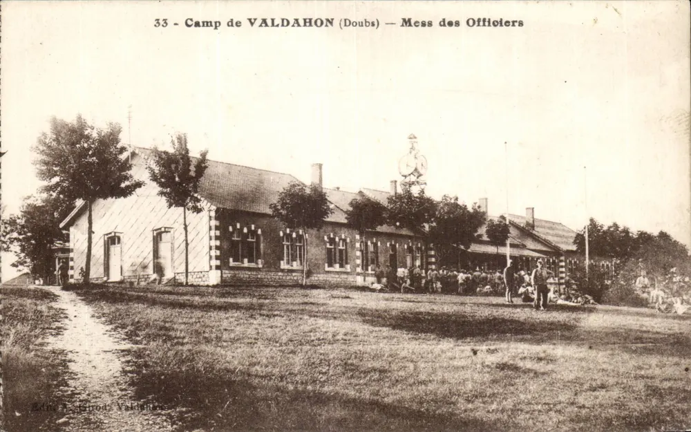 Camp de Valdahon (Doubs) — Offiziersmesse — Verlag B. Girode, Valdahon - Vorderseite