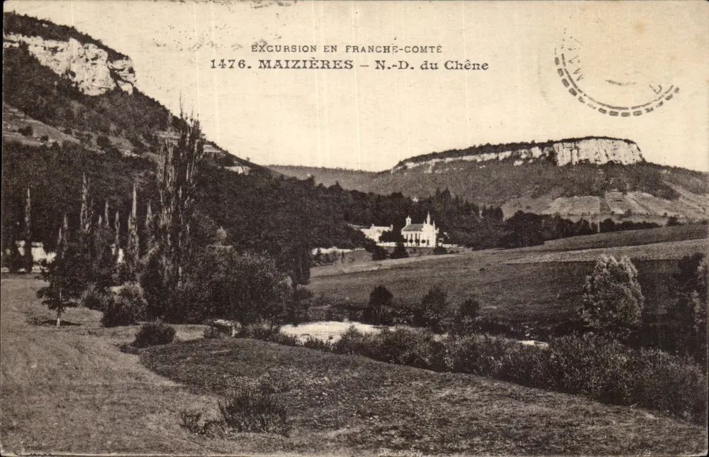 Maizières - N.-D. do Carvalho — Excursão na Franche-Comté — n° 1476 - Frente