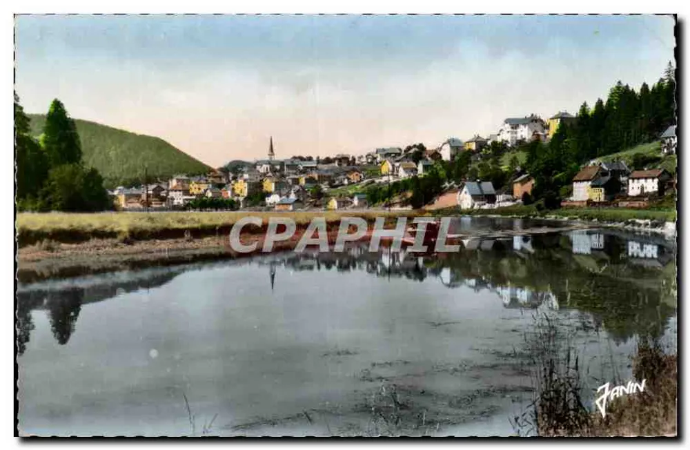 Villers-le-Lac — Frontera Francia-Suiza — Ediciones Janin - Anverso