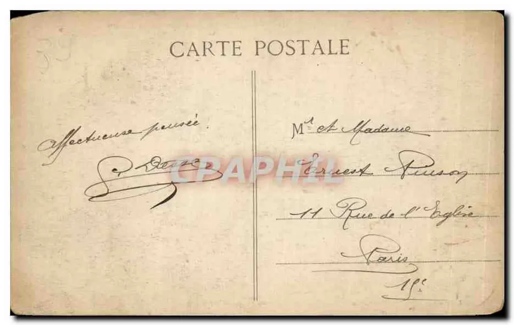 Pontarlier — Die Festungen Joux und Lamont — La Cluse — n° 265 - Rückseite