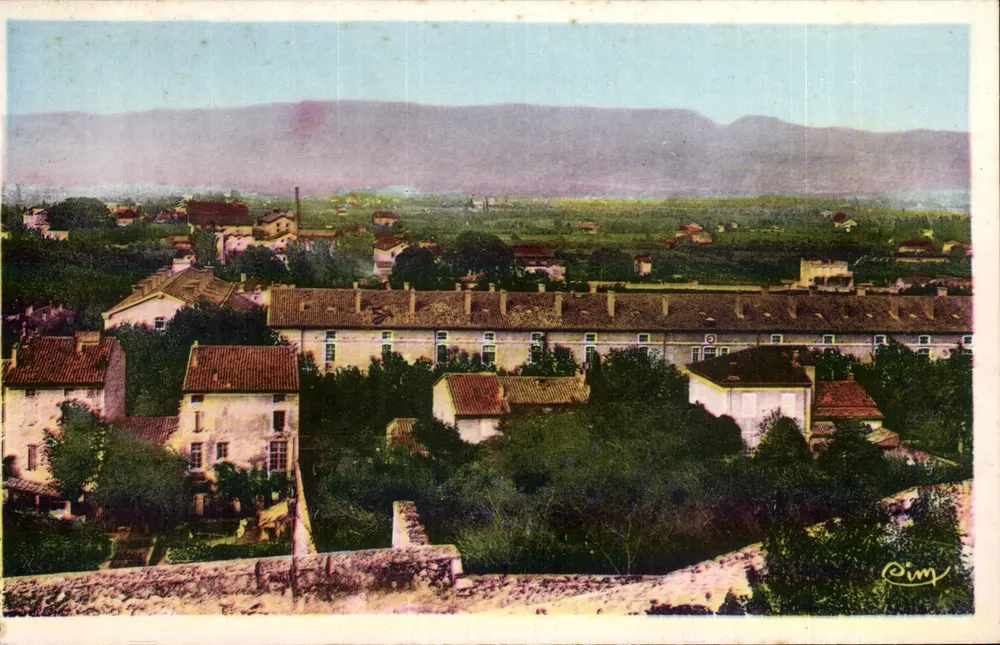 Montélimar (Drôme) — Quartel St-Martin — editor Combier - Frente