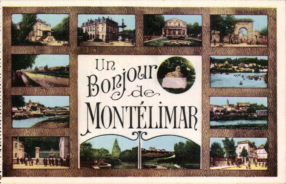 Montélimar — Um Olá de Montélimar — editor C. Malion, n° 26 - Frente