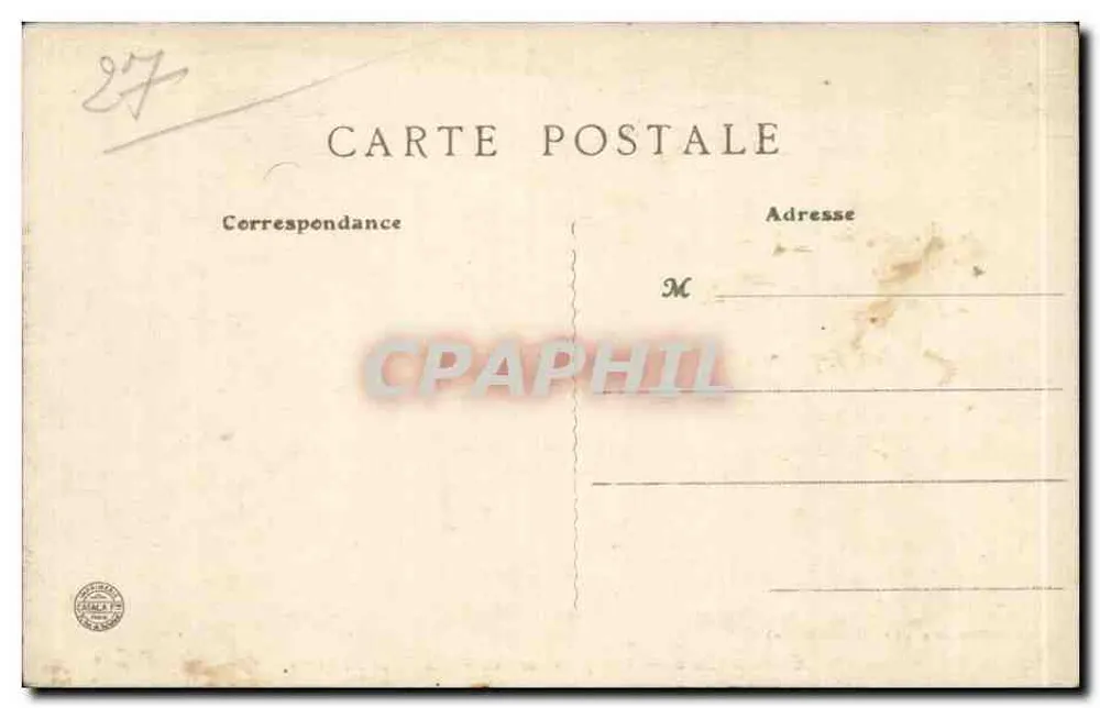 Gisors (Eure) — Aufnahme vom Eppte — Avenue du Filoir - Rückseite