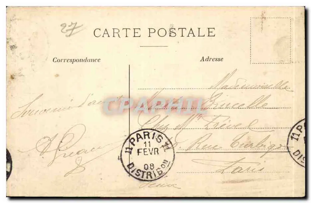 Gisors - Torre do Governador — editor Paul Lamaury, fotografia em Gisors, reprodução proibida - Verso