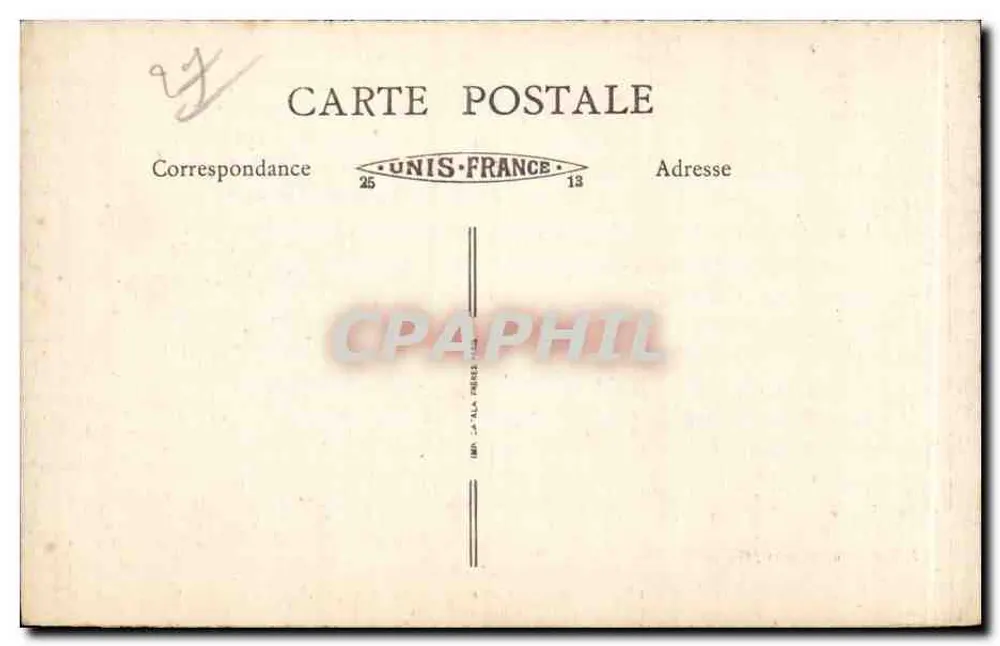 Gisors (Eure) — Der Garten und die Gefängnisturm — F. Bourgeon, n°66 - Rückseite