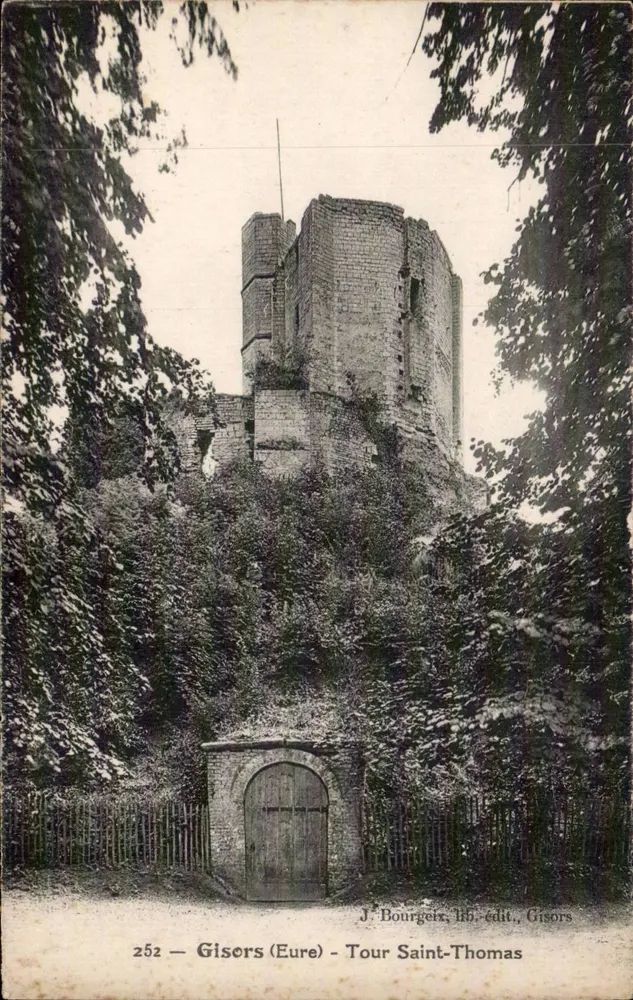 Gisors (Eure) — Torre Saint-Thomas — J. Bourgers, editor, Gisors - Frente